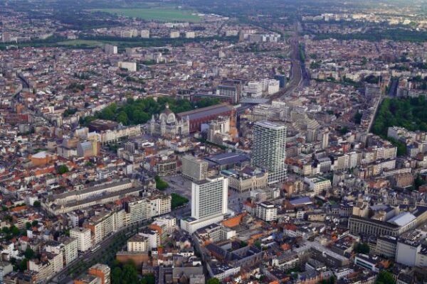 Prachtige ballonvaart Antwerpen mooi uitzicht over de stad