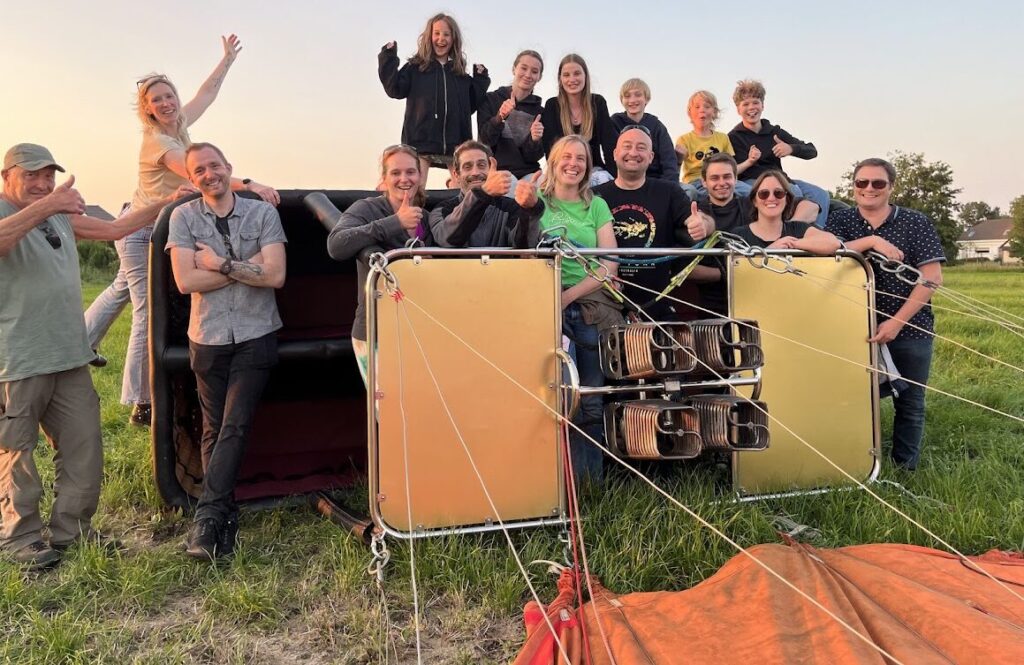 Ballonvaart voor bedrijven en jeugdbewegingen